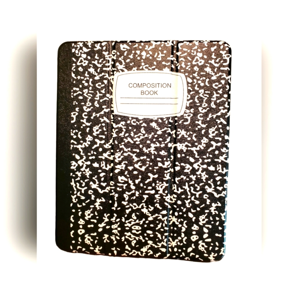 New Composition Book Tablet Case